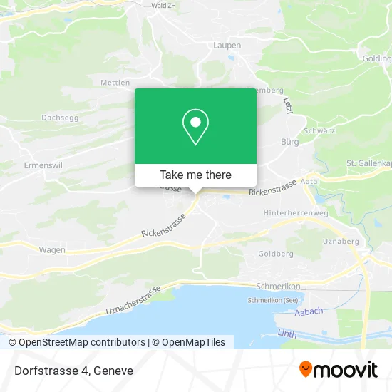 Dorfstrasse 4 map