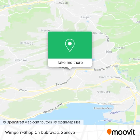 Wimpern-Shop.Ch Dubravac map