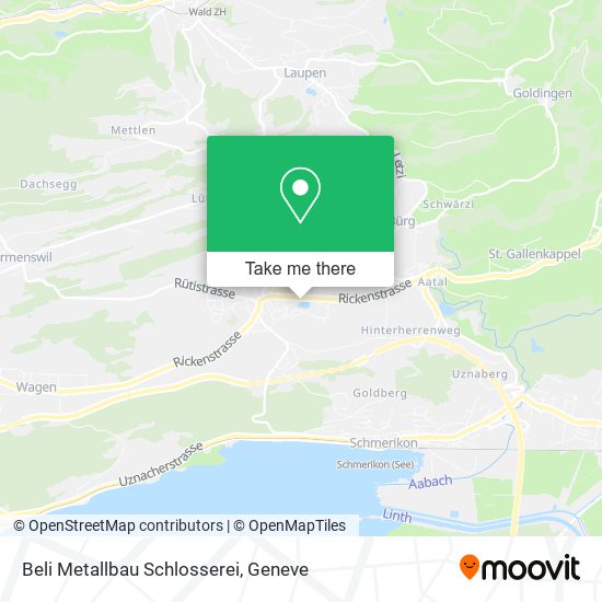 Beli Metallbau Schlosserei map
