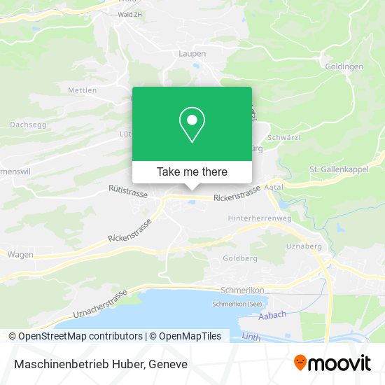 Maschinenbetrieb Huber map