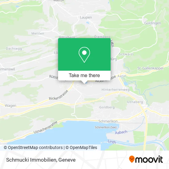 Schmucki Immobilien map