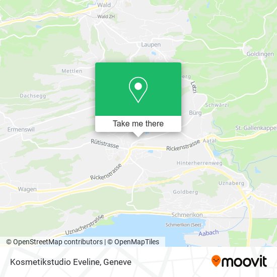 Kosmetikstudio Eveline map