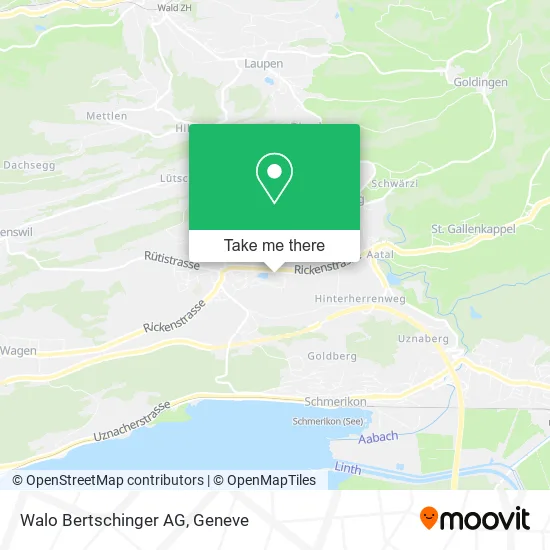 Walo Bertschinger AG map