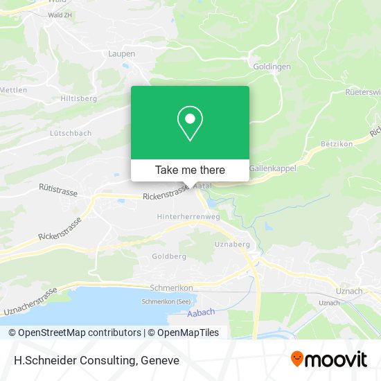H.Schneider Consulting map