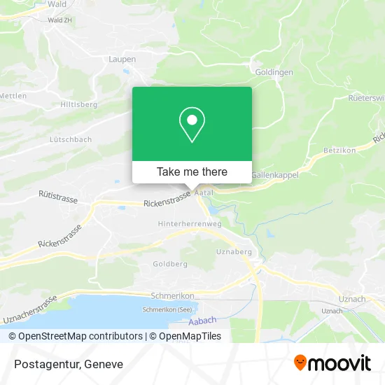 Postagentur map