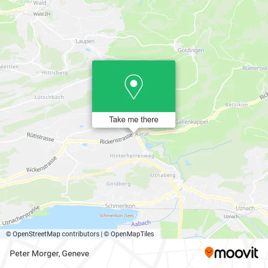 Peter Morger map
