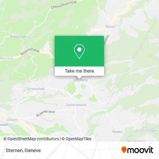 Sternen map