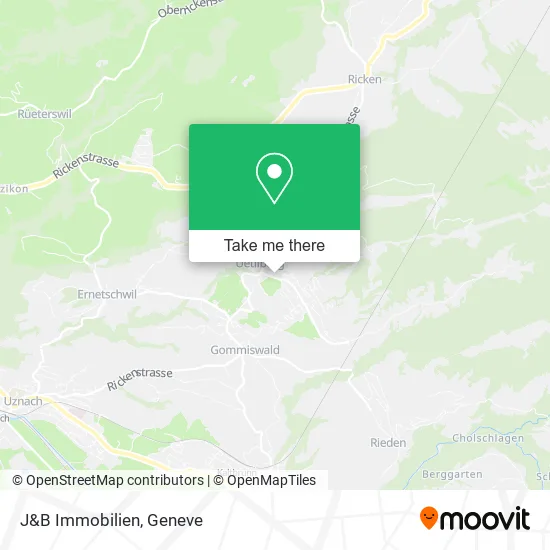 J&B Immobilien map