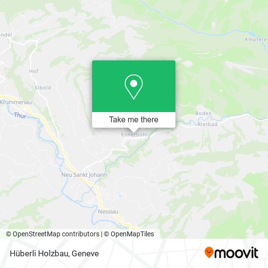 Hüberli Holzbau map