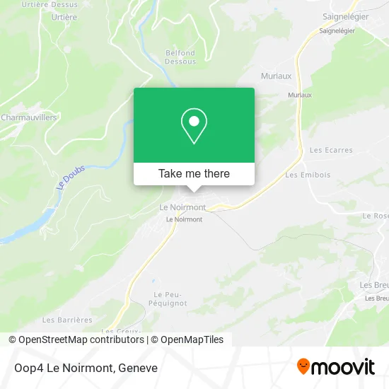 Oop4 Le Noirmont map