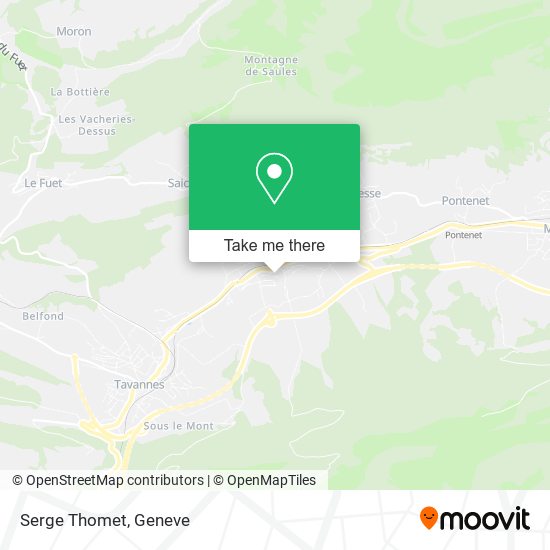 Serge Thomet map