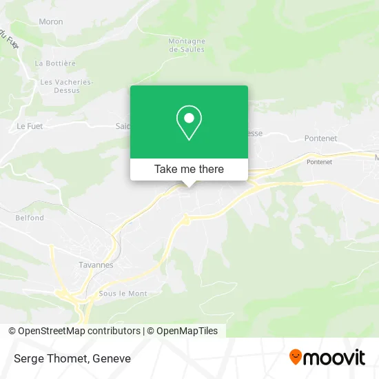 Serge Thomet map