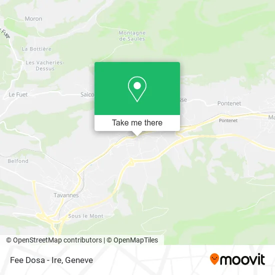 Fee Dosa - Ire map