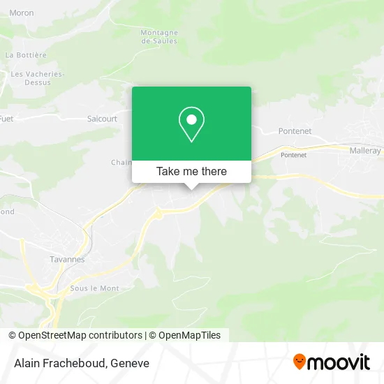 Alain Fracheboud map