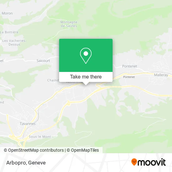 Arbopro map