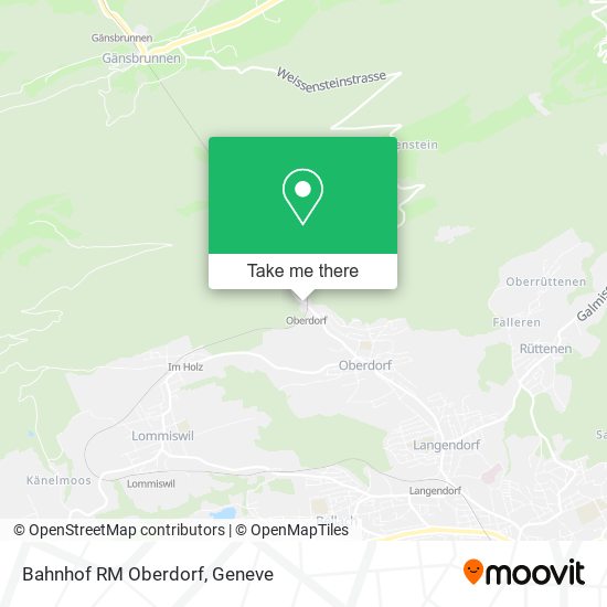 Bahnhof RM Oberdorf map