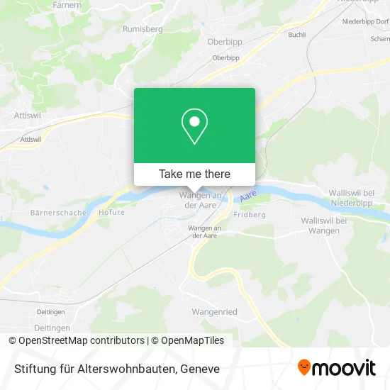 Stiftung für Alterswohnbauten map