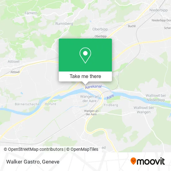 Walker Gastro map
