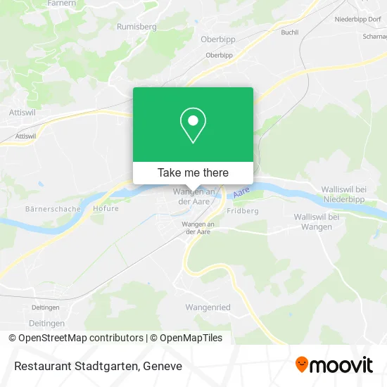 Restaurant Stadtgarten map