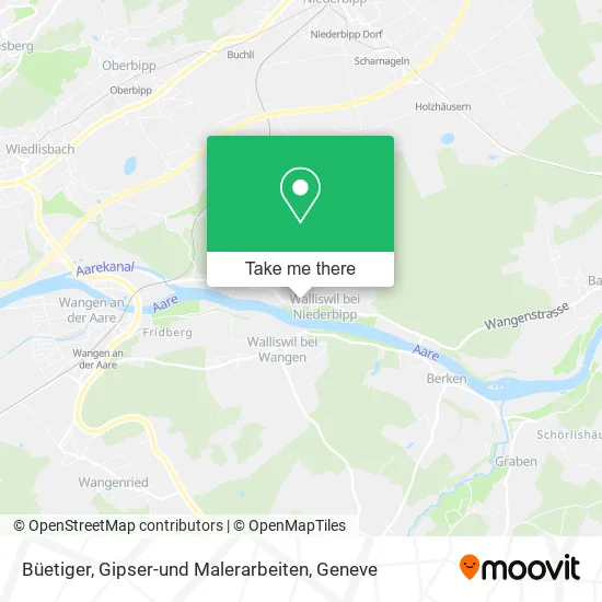 Büetiger, Gipser-und Malerarbeiten map