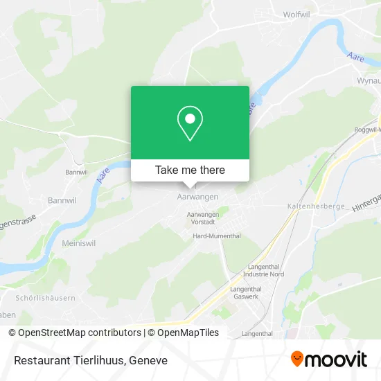 Restaurant Tierlihuus map