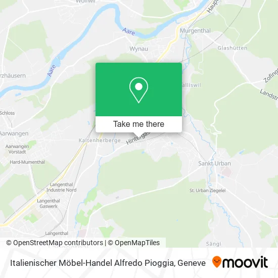 Italienischer Möbel-Handel Alfredo Pioggia plan