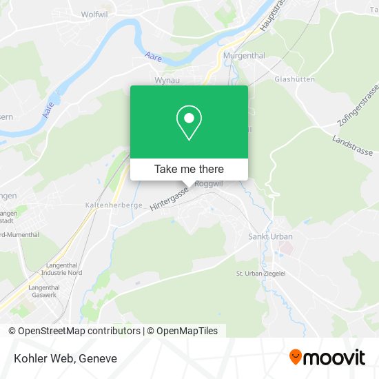 Kohler Web map