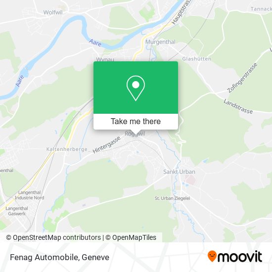 Fenag Automobile map