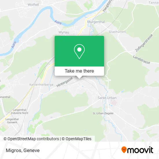 Migros map