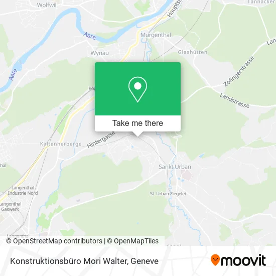 Konstruktionsbüro Mori Walter map