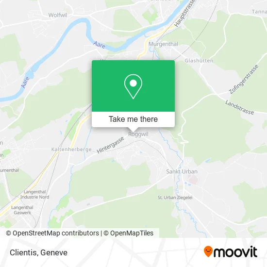 Clientis map