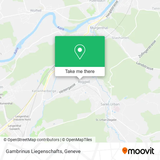 Gambrinus Liegenschafts map