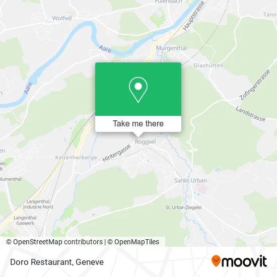 Doro Restaurant map