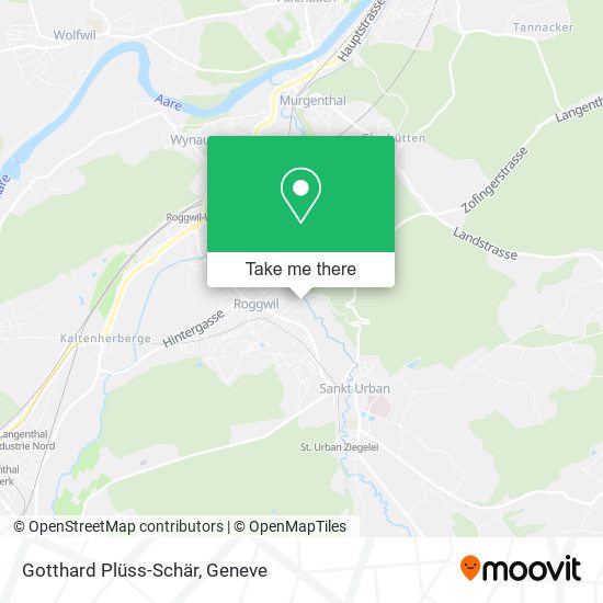 Gotthard Plüss-Schär map