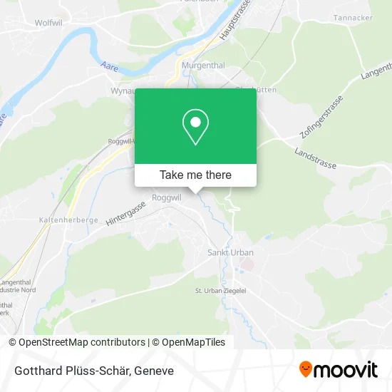Gotthard Plüss-Schär map