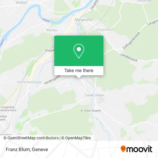 Franz Blum map
