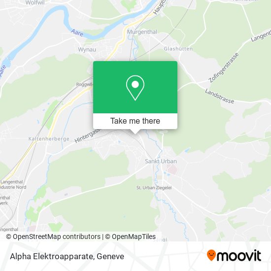 Alpha Elektroapparate map