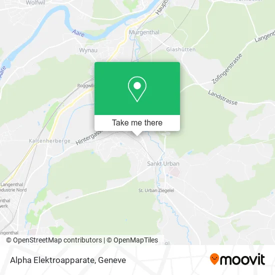 Alpha Elektroapparate map