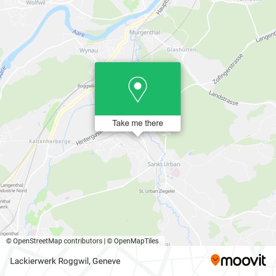 Lackierwerk Roggwil map