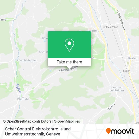Schär Control Elektrokontrolle und Umweltmesstechnik map