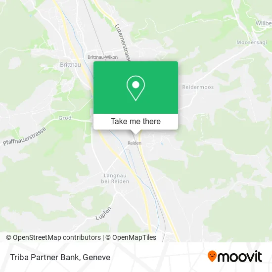 Triba Partner Bank map