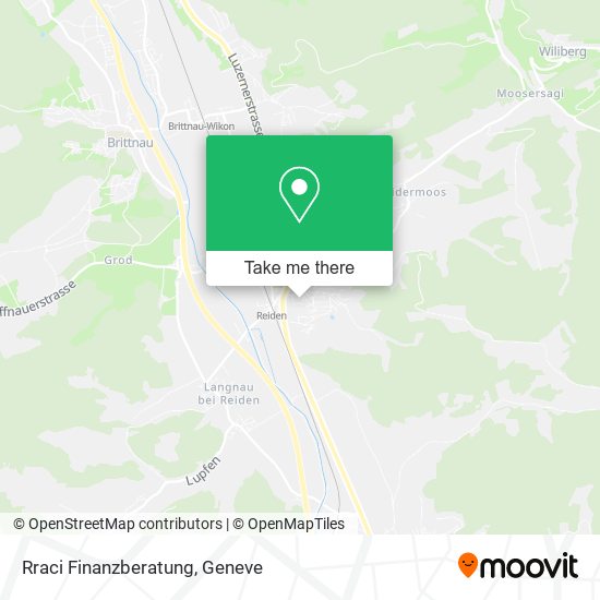 Rraci Finanzberatung map