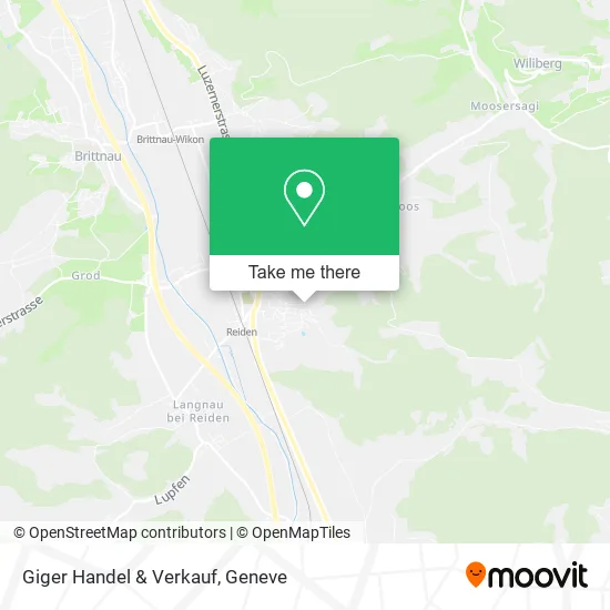 Giger Handel & Verkauf map