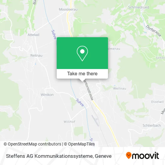 Steffens AG Kommunikationssysteme map