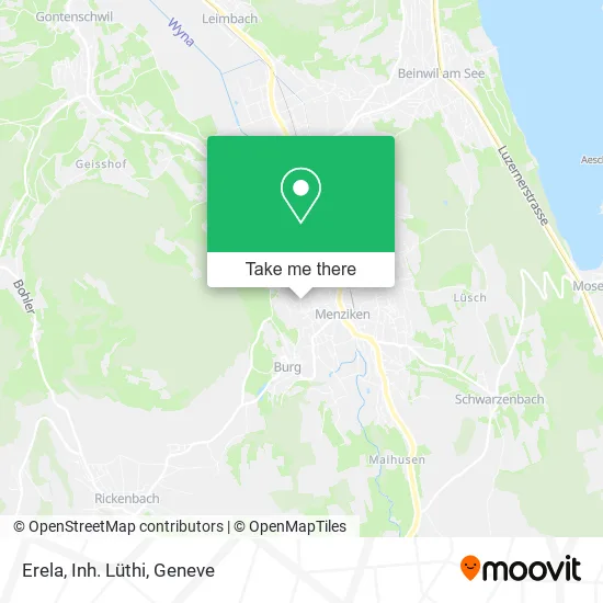 Erela, Inh. Lüthi map