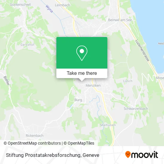 Stiftung Prostatakrebsforschung map