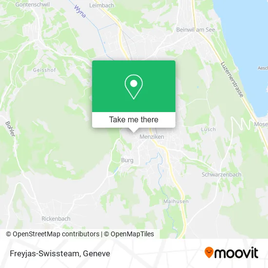 Freyjas-Swissteam map