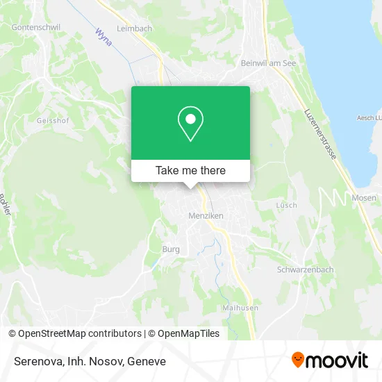 Serenova, Inh. Nosov map