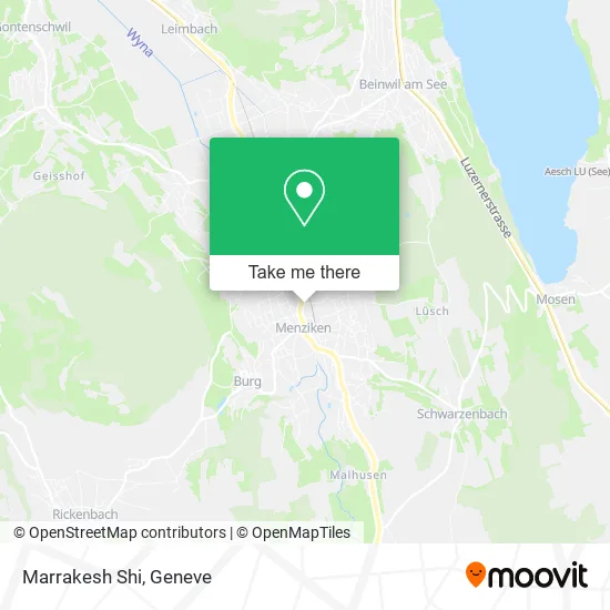 Marrakesh Shi map
