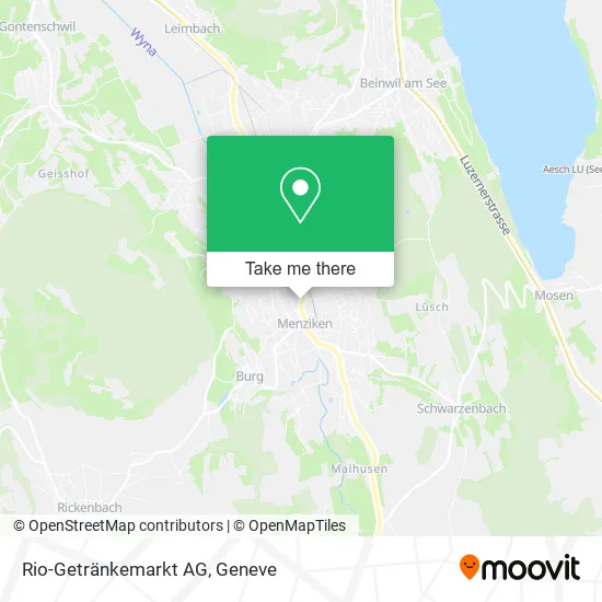 Rio-Getränkemarkt AG map